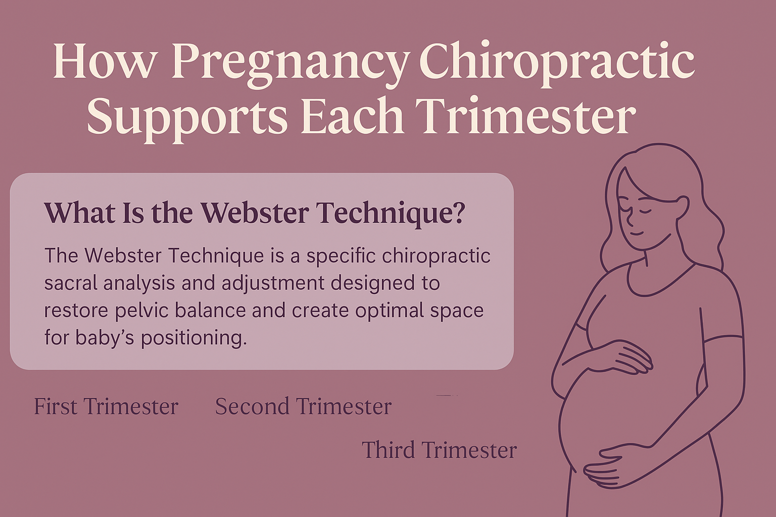How the Webster Technique Supports The 4 Stages of Pregnancy